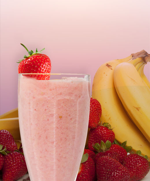 picture of banana smoothie